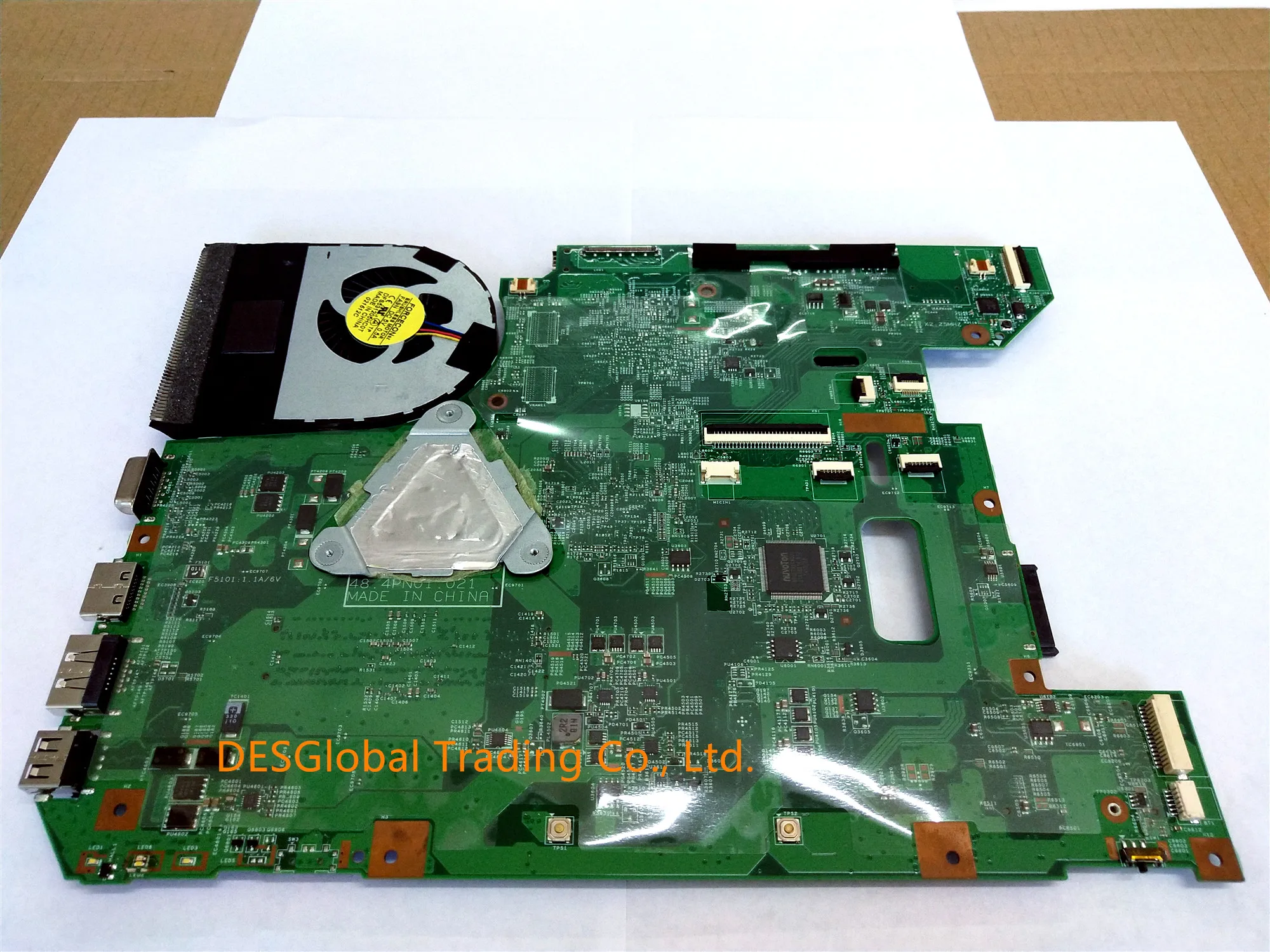 Flash Sale  Brand New for Lenovo B575 B575E Motherboard with CPU and heatsink 11S11014136 554PN01241 48.4PN01.0