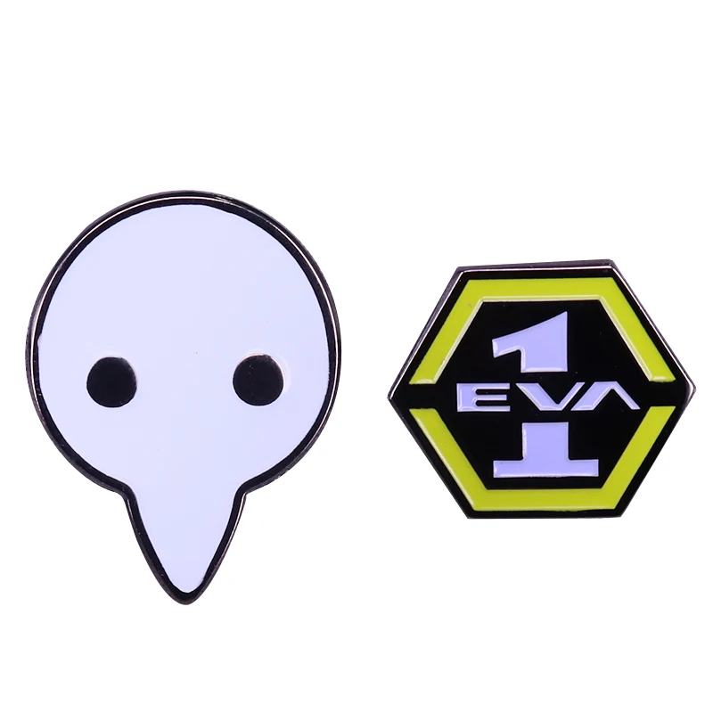Evangelion Eva 1 и логотип Shito Angel pin уникальные ювелирные изделия аниме