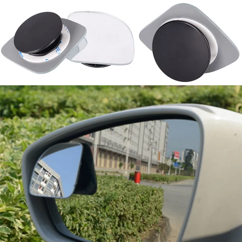 

Car Wide Angle Mirror Convex Rearview Side View Mirror Safety Blind Spot Mirrors