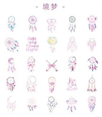 20 компл./лот Kawaii канцелярские наклейки пословица декоративные Мобильный наклейки Скрапбукинг DIY японский крафт-Стикеры - Цвет: JingMeng