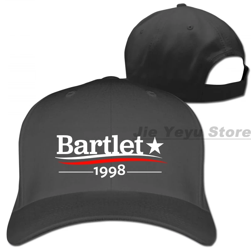 WEST WING President BARTLET 1998 Bartlet для Америки Jed Bartlet белая домашняя бейсболка для мужчин и женщин Кепка для водителя грузовика - Color: 1-Black