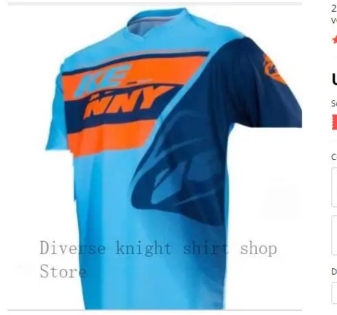 Siete 2020siete 2020Real Ropa Ciclismo nuevo siete Am Dh tomar personalizado para motocross manga larga Ciclismo Майки D - Цвет: Синий