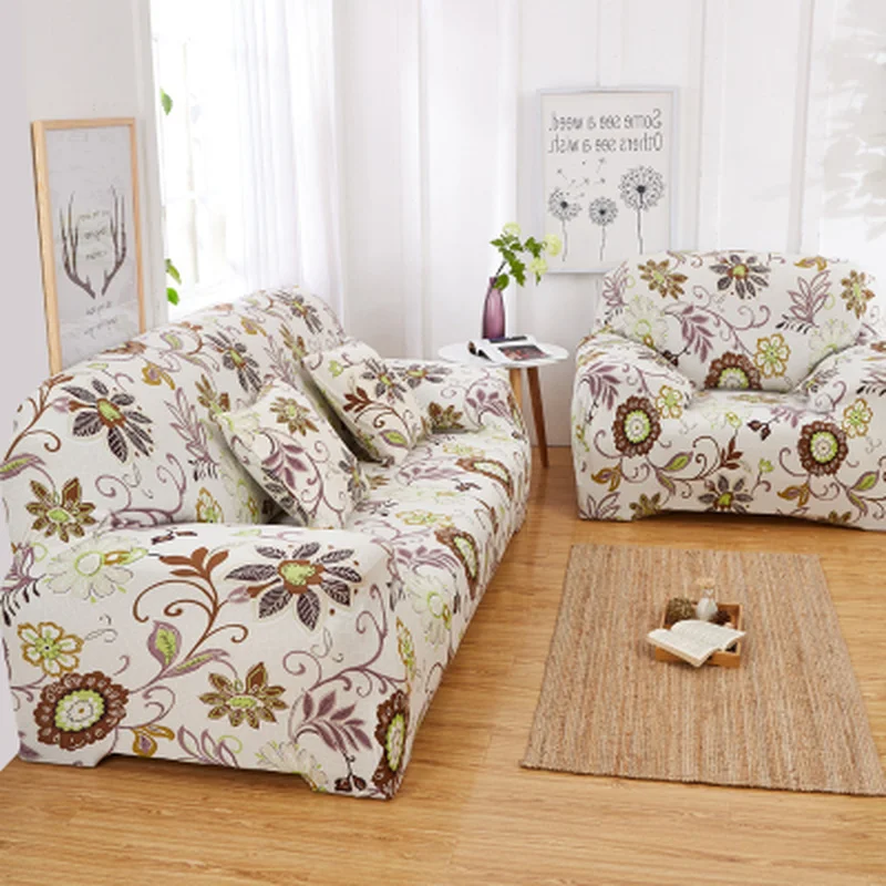 

Cute Elastic Sofa Bed Cover for Cats, Sofas with Cute Cat Patterns, Sofa Covers, Furniture Protection for 1-4 People cover sofa