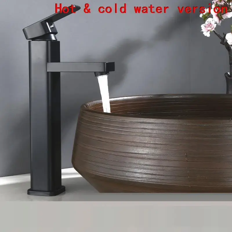 Cuba раковина на стену для бассейна Banheiro Parede водопад Rubinetto Bagno Черный кран Grifo Lavabo Torneira кран для ванной комнаты