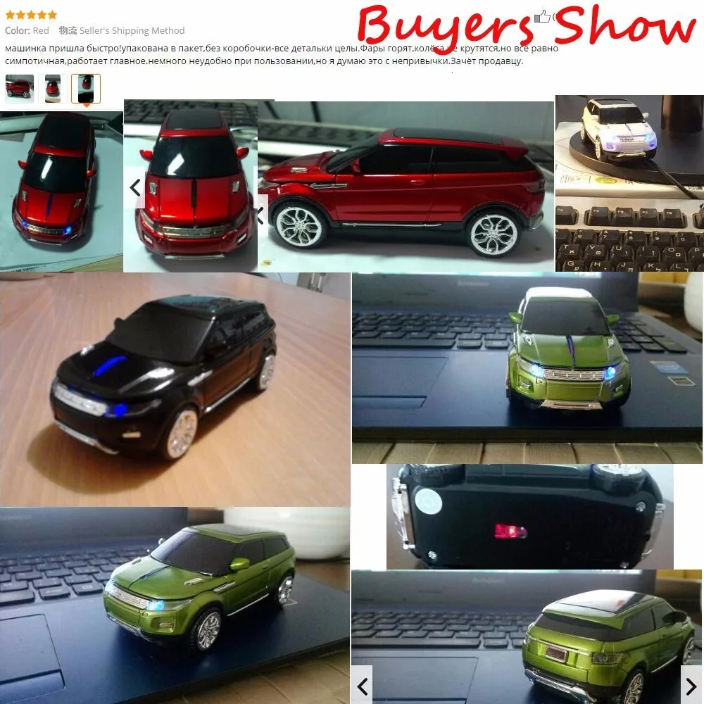 CHYI,, беспроводная мышь, крутая, SUV, Спортивная, автомобильная, игровая, 1600 dpi, оптическая мышь, компьютерная, игровая, Mause для ПК, ноутбука, рабочего стола