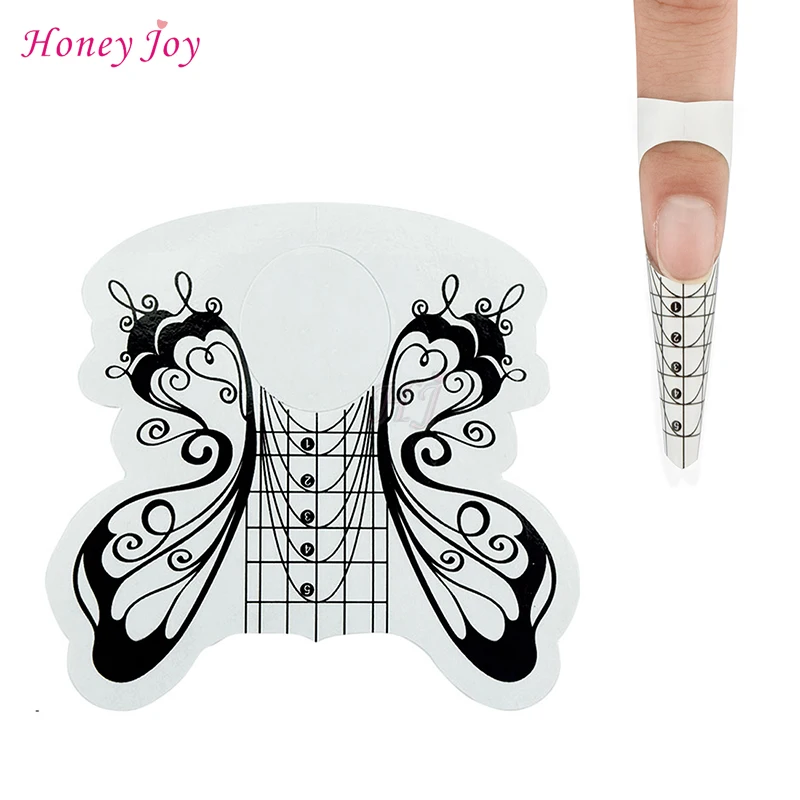 500 шт./рулон наклейки для наращивания ногтей|nail polish on nails|nail gel brandssticker wedding |