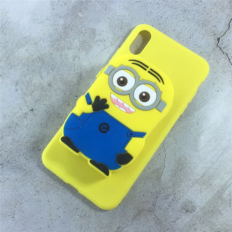 3D чехол, чехол для samsung J6 Plus/J4 Plus, силиконовый мультяшный кошелек для samsung J4 J6, чехол s, милый Ститч, Тоторо, единорог