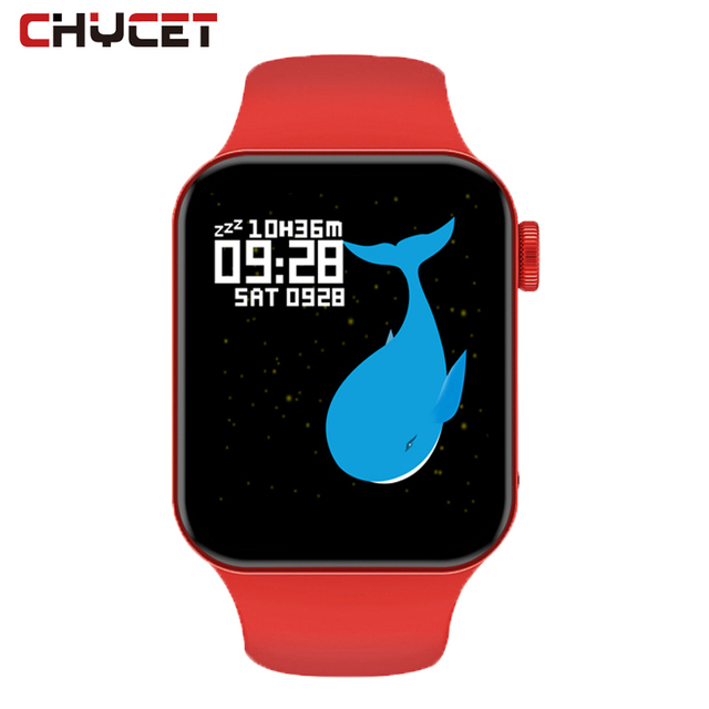 IWO Series 7 Smartwatch Smart Watch Body Temperature 44 MM Waterproof Smart Watches Men Women Gift For Android IOS +Box