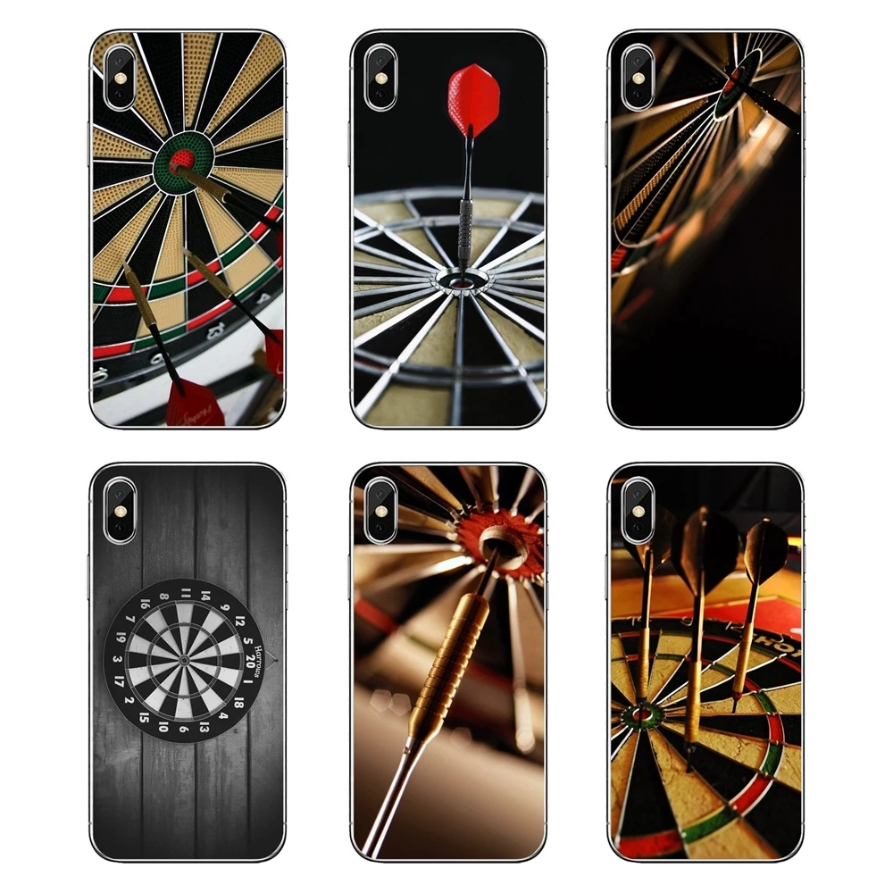 Художественные обои Дартс для iPod Touch iPhone 4 4S 5 5S 5C SE 6 6S 7 8 X XR XS Plus MAX мягкие прозрачные