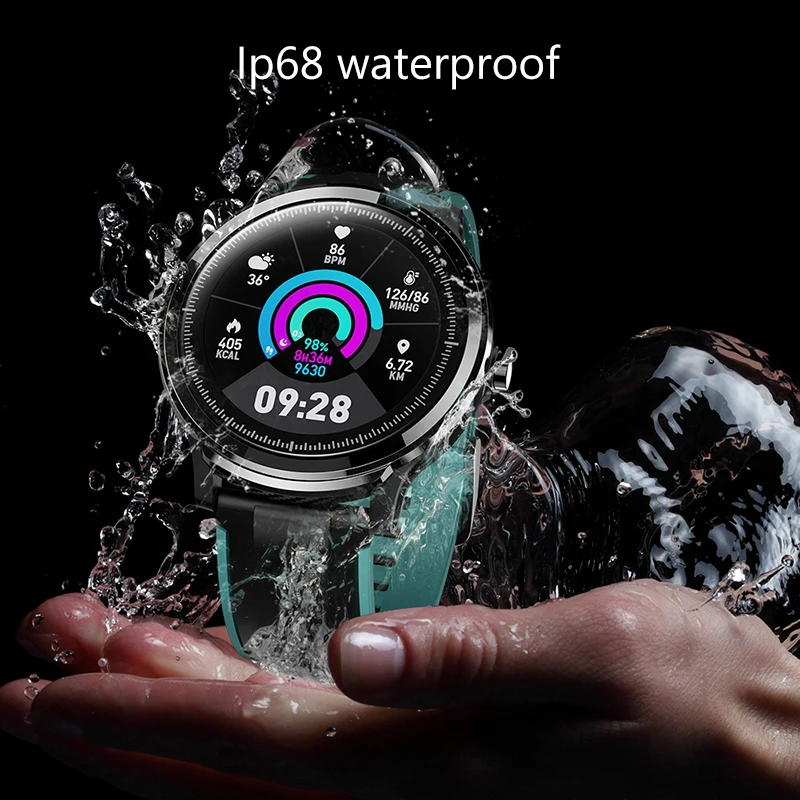Lige New Smart Watch Full Touch Screen Ip68 Waterproof Heart Rate Blood Pressure Monitor Sport Smar-4