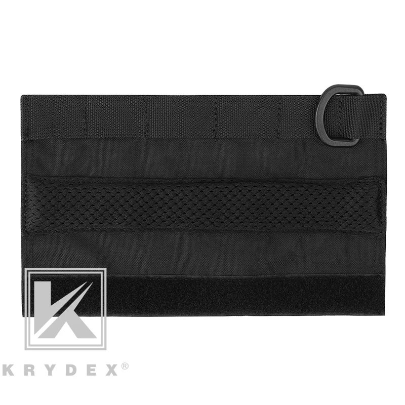 KRYDEX Modular Headphone Stand Protection Cover For HOWARD MSA Tactical Headband Earmuff Headset Stand MOLLE Protection Case BK
