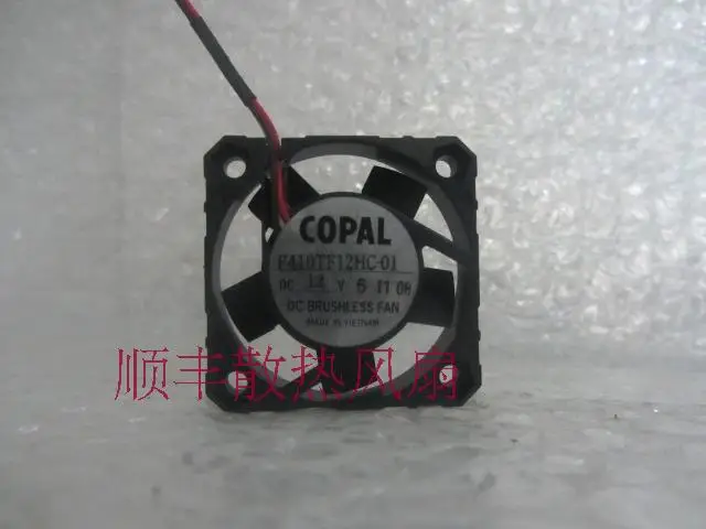 

COPAL F410TF12HC-01 DC 12V 40x40x10mm 2-проводной Вентилятор охлаждения сервера