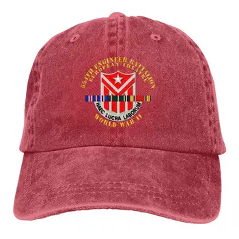 

554th Engineer Battalion W SVC WWII Neutral Adjustable Baseball Cap