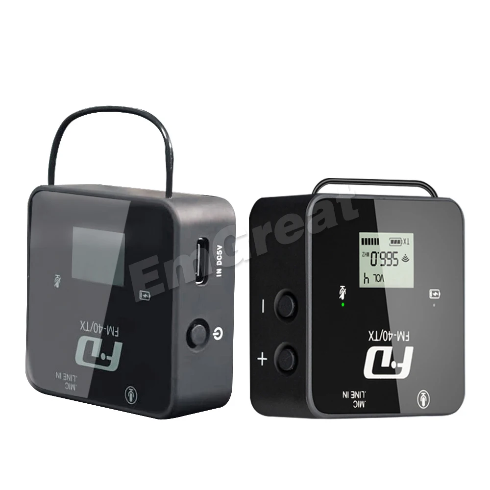 Feidu FM40 UHF Mini Wireless Microphone System