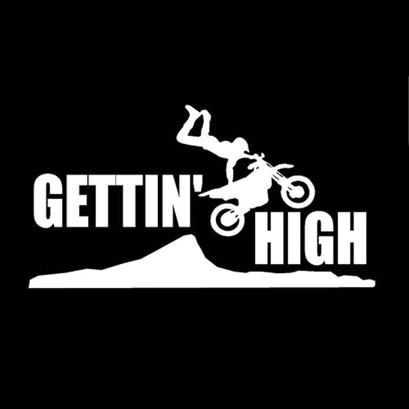 17,3 см* 8,9 см Dirt Bike High window Truck Мотоцикл ATV наклейка и таблички для окон мотоцикла аксессуары для укладки C8-0665