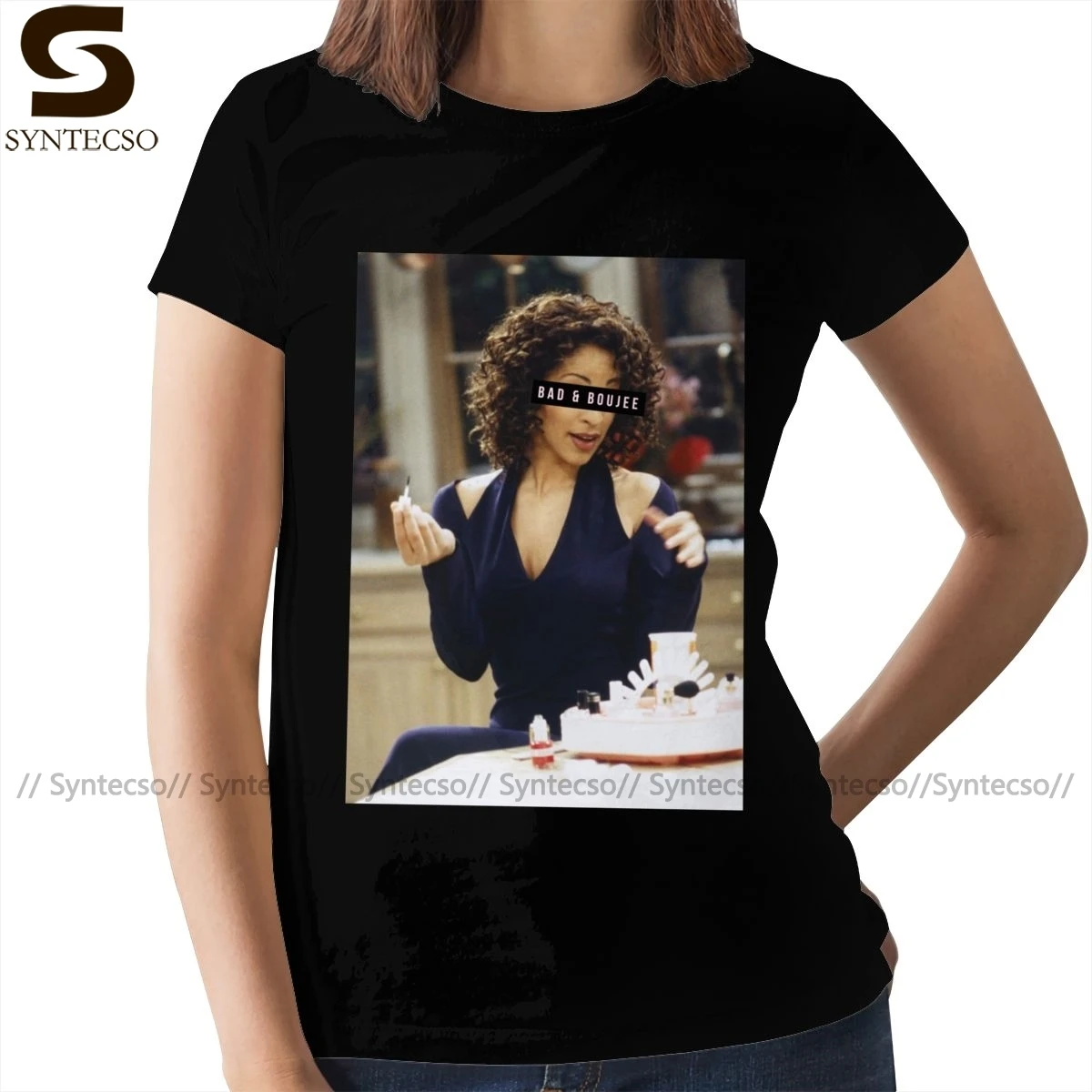 

Girl Bad T-Shirt Bad And Boujee Hillary Banks T Shirt Red Simple Women tshirt O Neck Ladies Tee Shirt