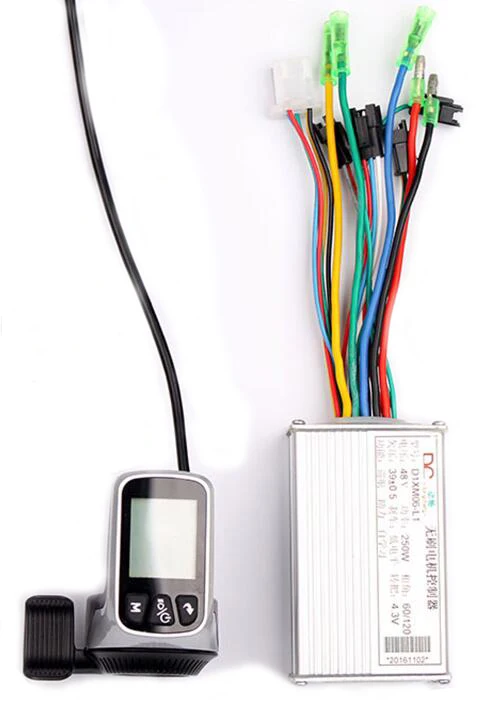 24V controller LCD Электровелосипед бесщеточный мотор 24 в 36 в 48 в 350 Вт Электрический мотор для велосипедного мотора колеса 12 дюймов электрическое оборудование для велосипеда lcd - Цвет: 24V controller LCD