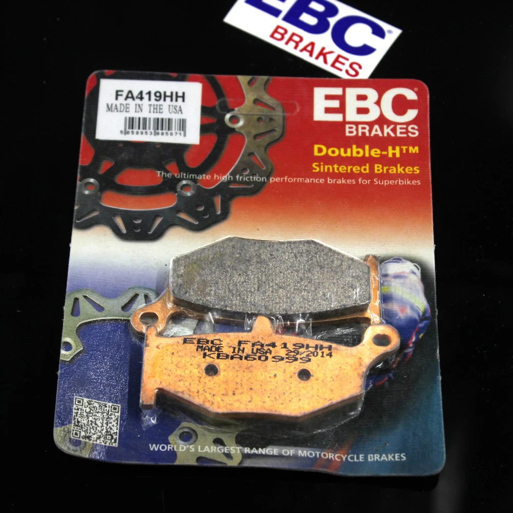 Pastillas de freno trasero para motocicleta, accesorios originales EBC