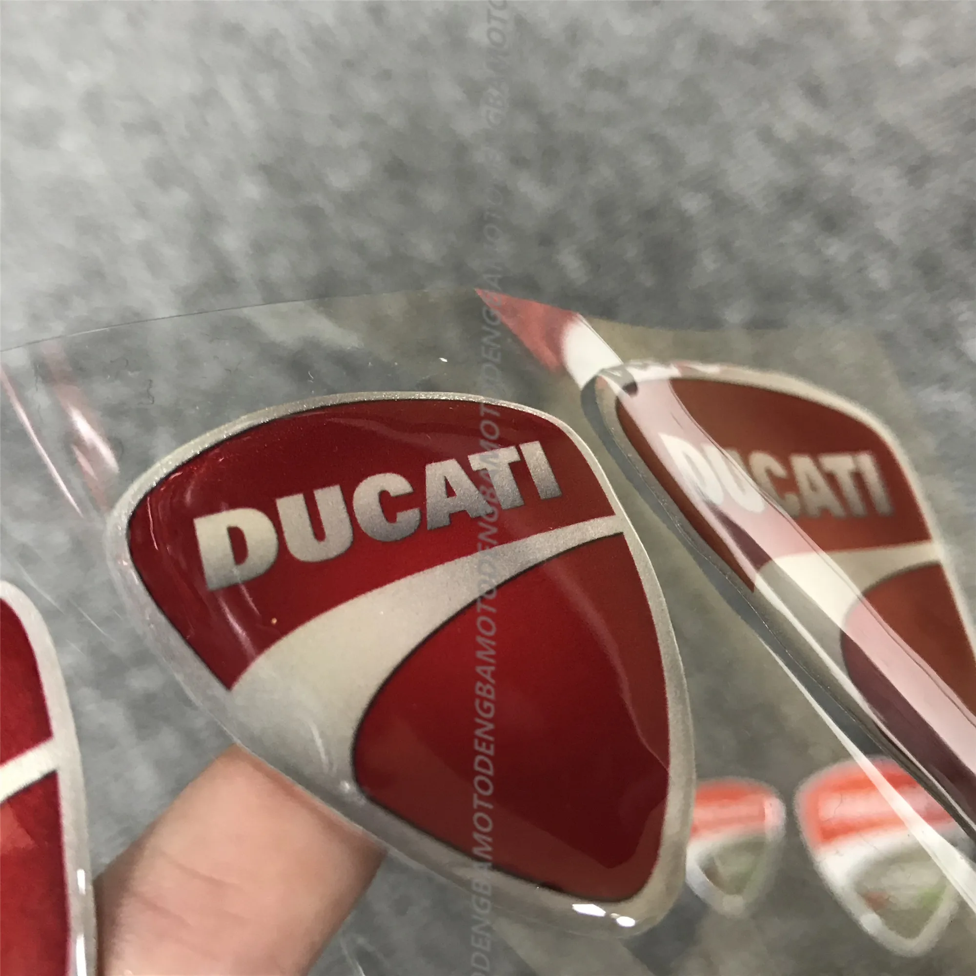 Для Ducati Мотоцикл 3D логотип шлем топливный бак наклейка на обтекатель наклейка