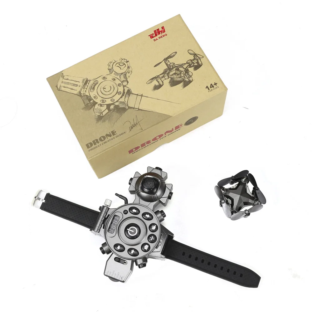 

Hot Sales Watch Unmanned Aerial Vehicle Folding Mini Aerial Photography WiFi Remote Control Aircraft AliExpress Toy