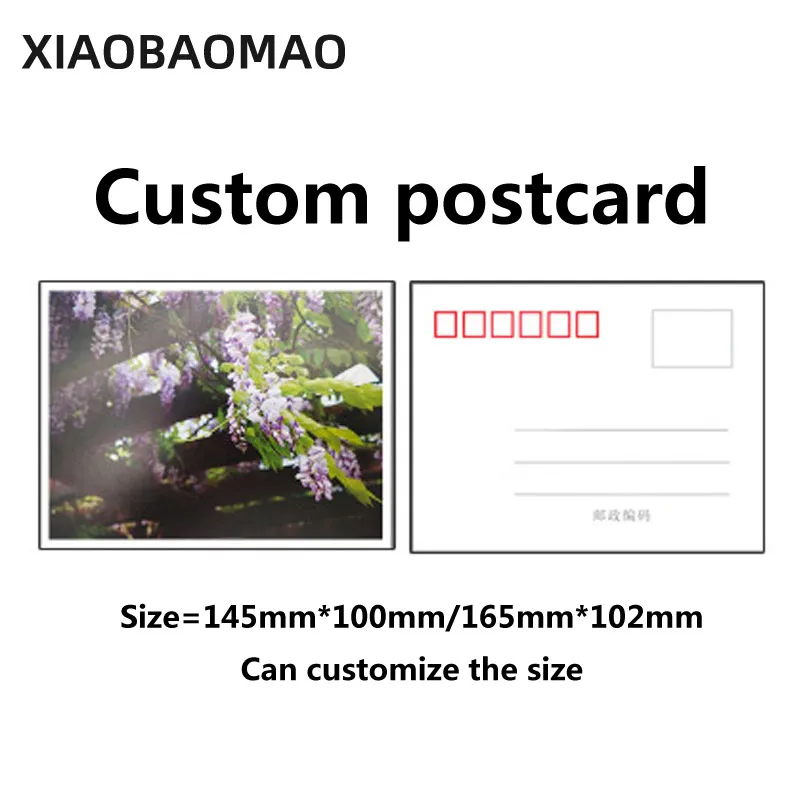 

FreePrinting 20pc/50pc/100pc/lot Paper business card 300gsm paper cards with Custom logo printing 145x100mm 165x102mm