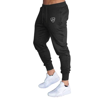 

Helisopus New High Quality Brand Men Pants Solid Color Casual Fitness Pants Tracksuit Sport Gym Joggers Pants Trousers