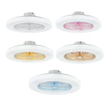 Умный потолочный вентилятор, светильник с дистанционным управлением, Wi-Fi приложение для гостиной, спальни, декор, светильник ing dimming, хороший сон, 110 В, 220 В