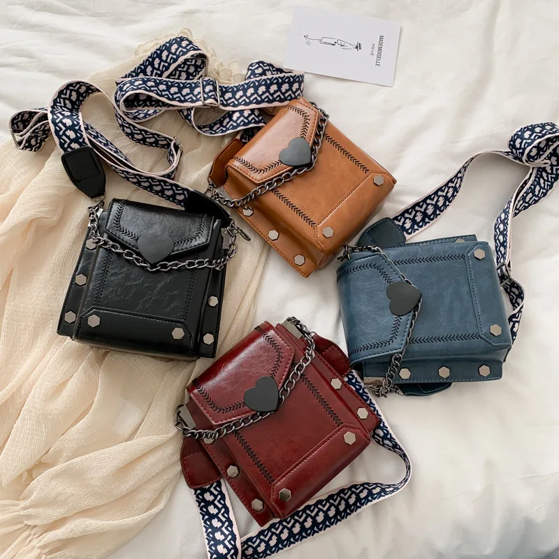 

Women's Bag Non-Mainstream Women's 2020 Spring New Model Western Style Simple Popular Messenger Bag YUBAI