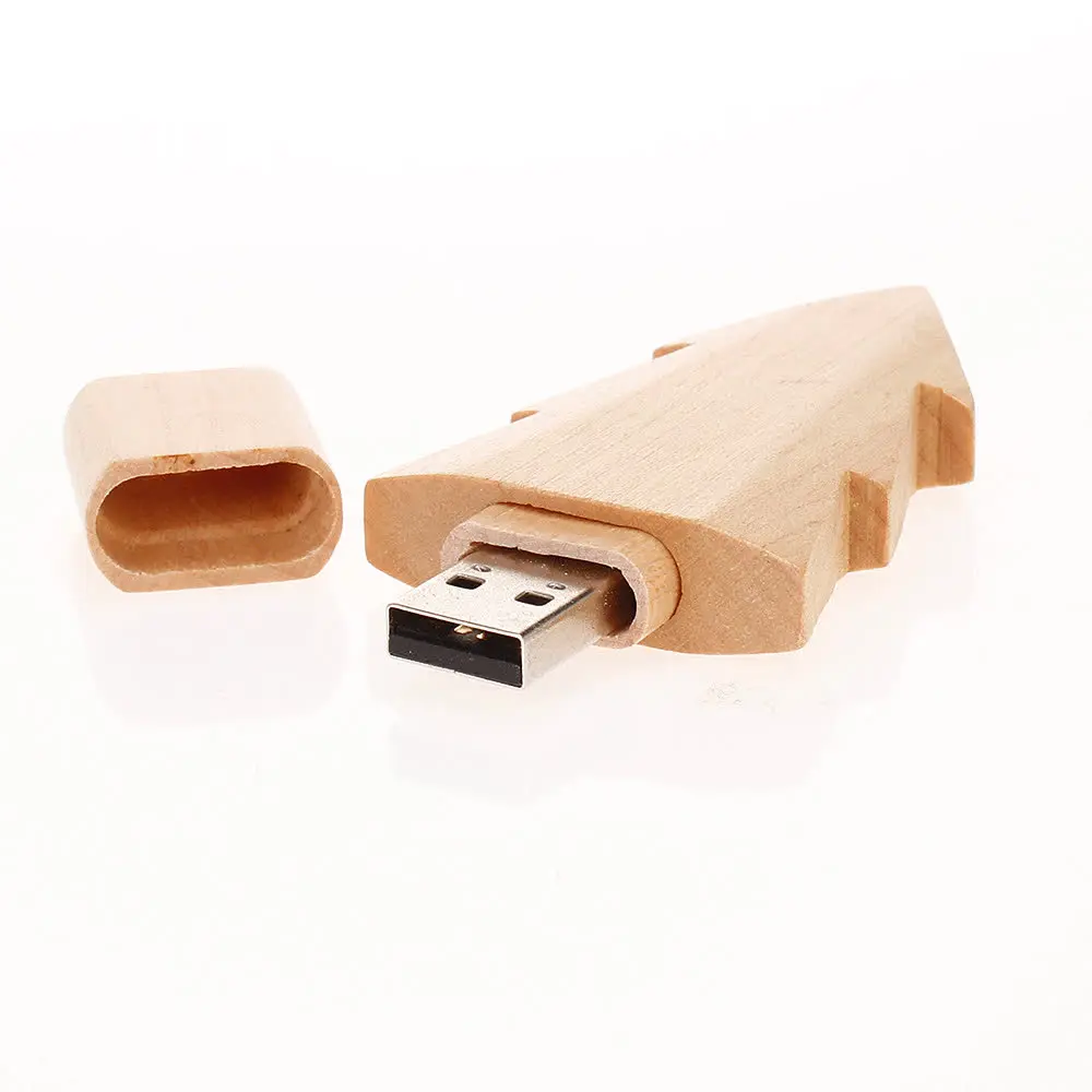 Usb диск 2,0 деревянная мини-елка 4 ГБ 8 ГБ Флешка 16 ГБ флеш-накопитель 32 Гб 64 Гб USB флешка Креативный логотип по индивидуальному заказу лучший подарок