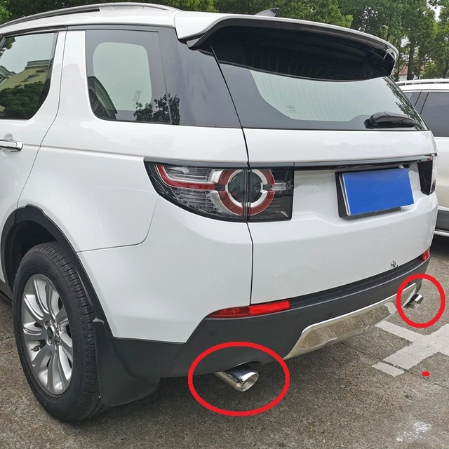 Stainless Steel Car Muffler End Pipe Exhaust Tips For Land Rover Discovery  Sport 2015 Styling Only - Mufflers - AliExpress