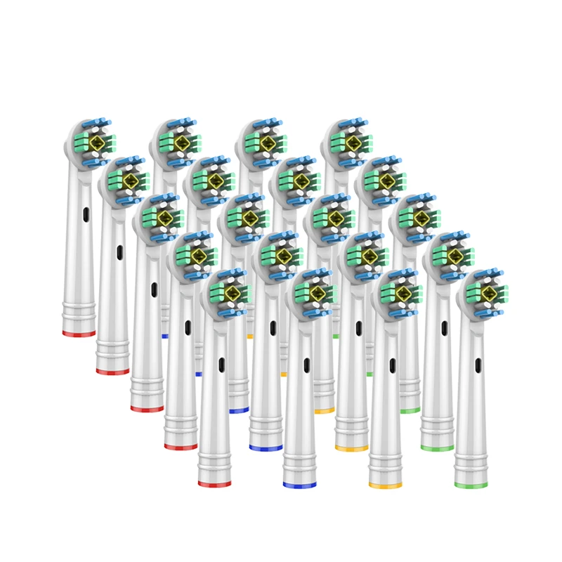 Сменные насадки для электрической зубной щетки Oral B 20 шт. перед питанием/Pro