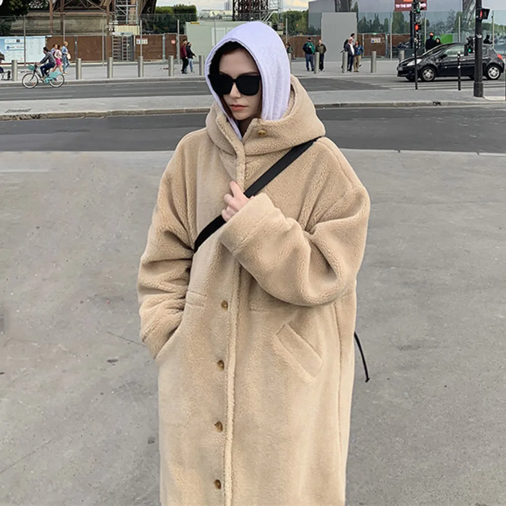 Abrigo Mujer пальто из искусственного меха женское манто Femme Hiver Casaco Feminino Меховая куртка зимняя плюшевая одежда женская одежда# J30