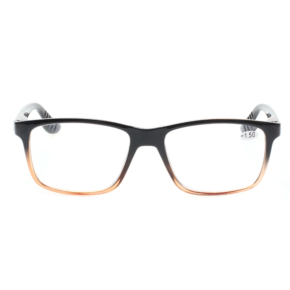 

5 Pack Retro Rectangular Frame Reading Glasses Spring Hinge Quality Eyewear for Men and Women 0.5 to 6.0 Frame Material Coating