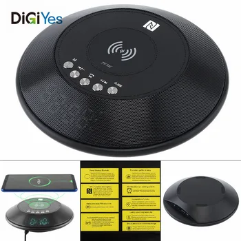 

Portable Charging Wireless Bluetooth Speaker TF Card with Digital Screen Display Plug-in Speaker Stereo Sound for Shower/Outdoor