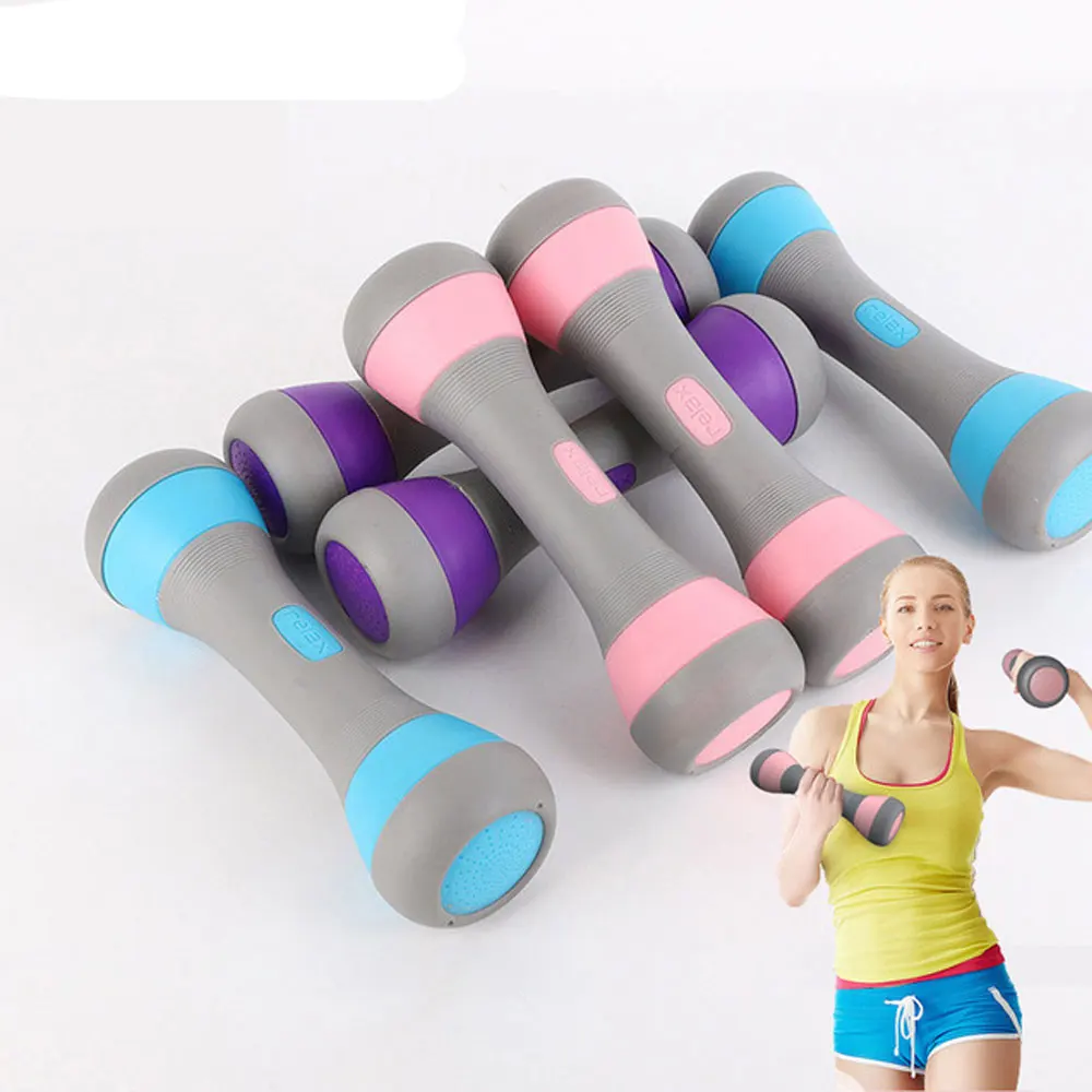 Фитнес ручка. Регулируемая гантель для фитнеса и аэробики, до 4 кг (2*2 кг). Резиновые гантели для фитнеса. Пальчиковый фитнес. Angel 90 ручки фитнес.