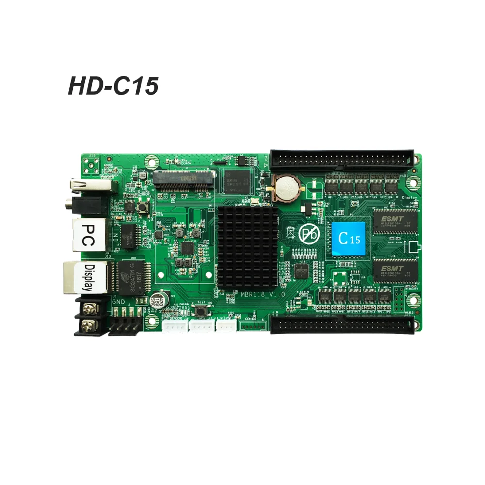 Huidu HD C15 C15C C35 C35C асинхронный Управление карта для Full Цвет рекламный светодиодный
