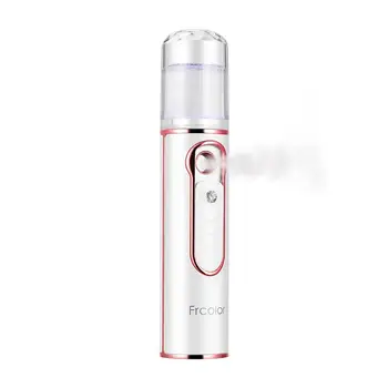 

FRCOLOR Nano Face Sprayer Handy Rechargeable Mist Sprayer Face Moisturizing Hydration Refreshing Nano Mister for Skin Care White