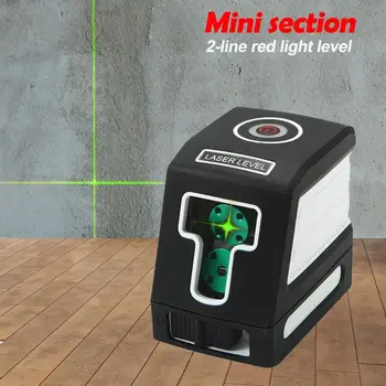 

2 Line Green Beam Infrared Laser Level Scriber Level Instrument Measuring Tool Self-Leveling Laser Beam Line Instrument