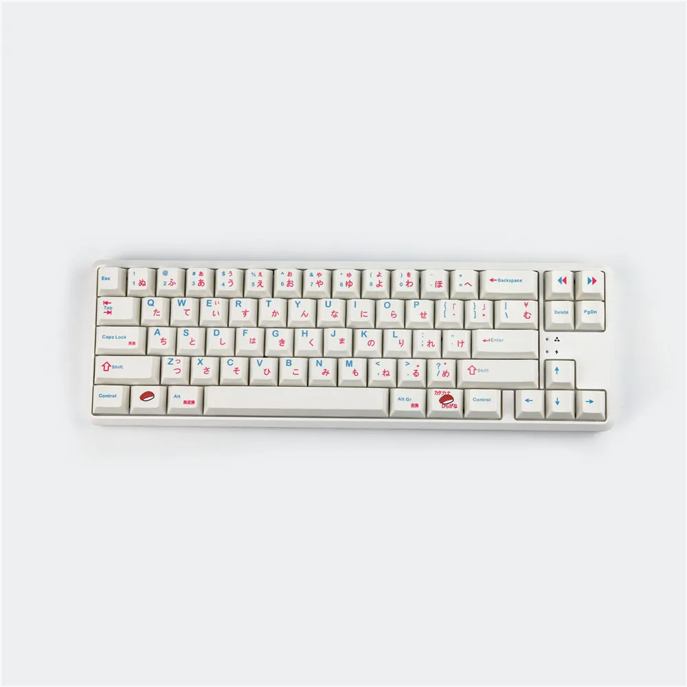 Japonês Sushi Keycaps Teclado Mecânico Keycap Cereja Perfil Pbt Chave Tampa Tintura Sublimação Retro 7u - Imagem 6