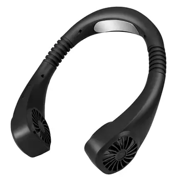 

Hanging neck fan mini fan USB charging Portable USB Wearable Adjustable Air Cooler Sports Cooling hands free neck fan hanging