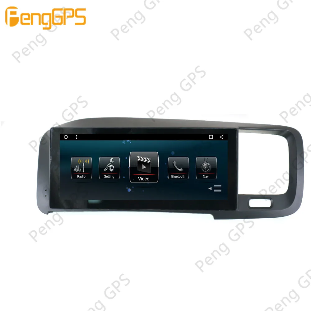 Автомобильный мультимедийный плеер экран 8 дюйма Android 2 + 32 ГБ для Volvo S60 V60 2011 2017