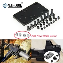 Стальная универсальная подставка Glock, совместимая с универсальным красным точечным прицелом для крепления GLOCK, аксессуары