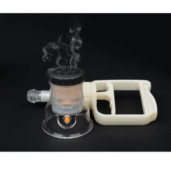 

1 Set Cupping Cup Household Cupping Therapy Chic Moxibustion Cupping Apparatus Cupping Device Vacuum Cupping Cup