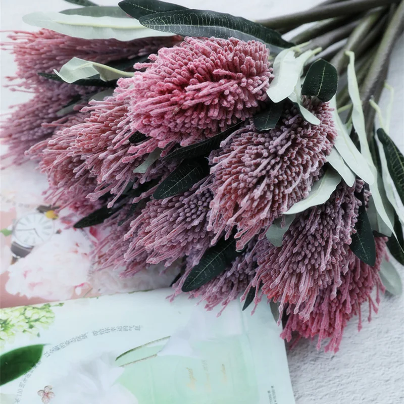 63 см длинные искусственные ветки Cycas искусственная австралийская елка