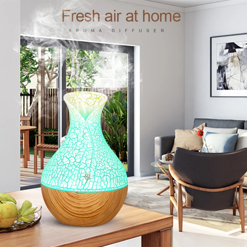 7 Color Change LED Night lamp light 130MLUSB ultrasonic air purifier aromatherapy essential oil diffuser humidifier ZSC 