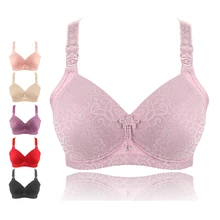 Тонкий бюстгальтер без косточек с полным охватом, кружевной хлопковый лифчик с застежкой на спине, размер чашки B C