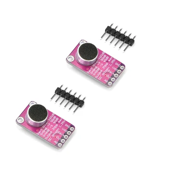

MAX9814 Electret Microphone Amplifier with Auto Gain Control for Arduino(Pack of 2pcs)