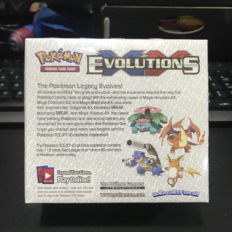 Evolutions Booster Box, Trading Game, Versão em