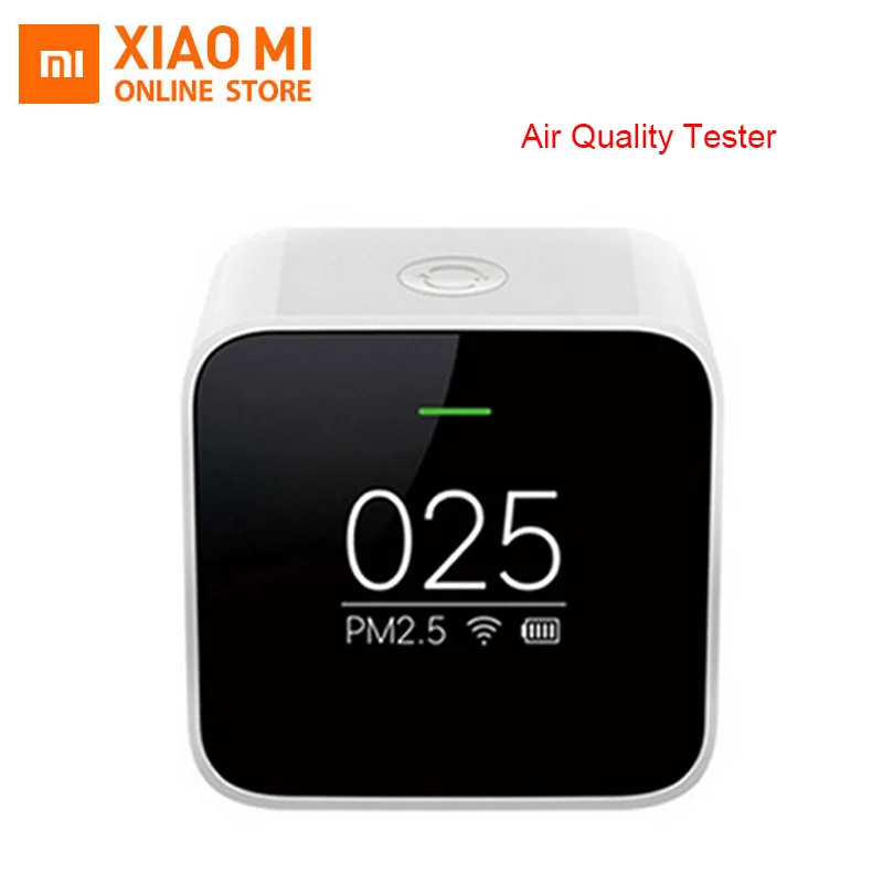 Xiao mi jia PM2.5 детектор Xiao mi тестер качества воздуха oled-экран умный датчик приложение Smart control адаптация mi очиститель воздуха