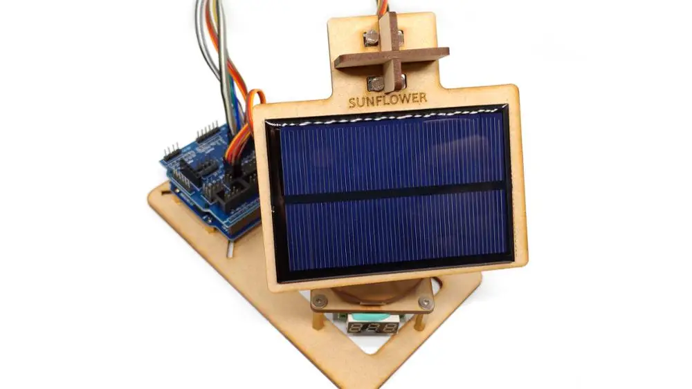 Arduino Program Solar Tracking Sun Tracker Equipment DIY STEM Programming Toys Parts